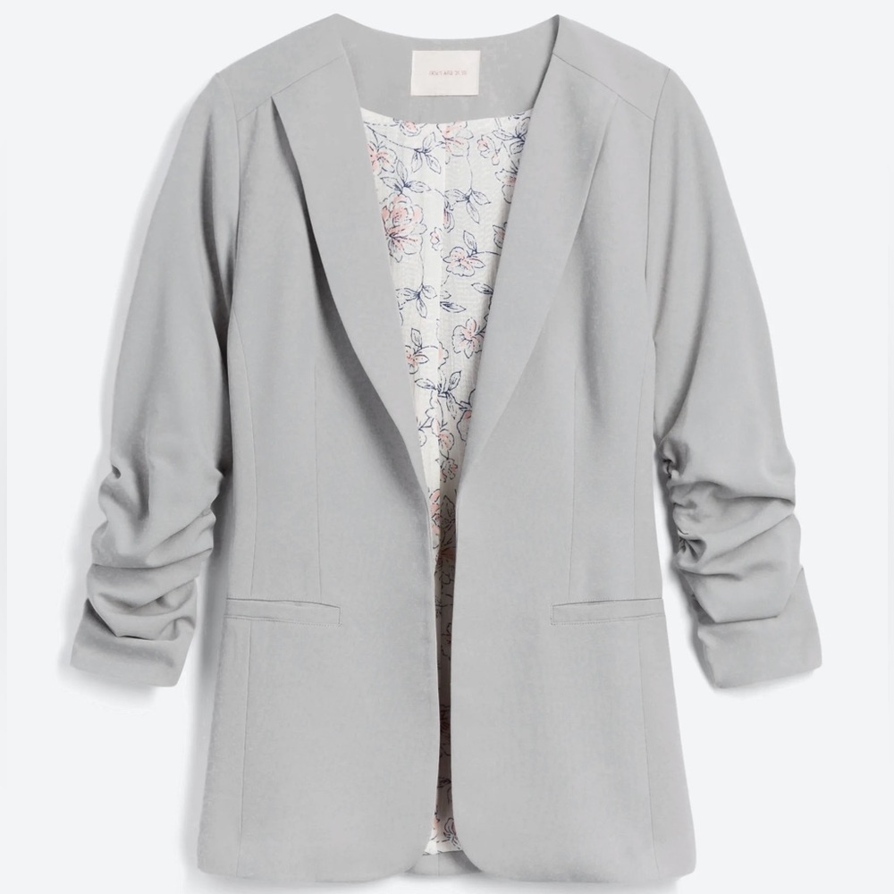 [Skies Are Blue] Raja Collarless Blazer